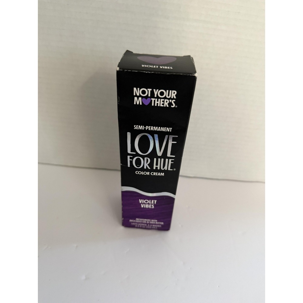 Not Your Mother's Love For Hue Semi-Permanent Color Cream Violet Vibes New Boxed